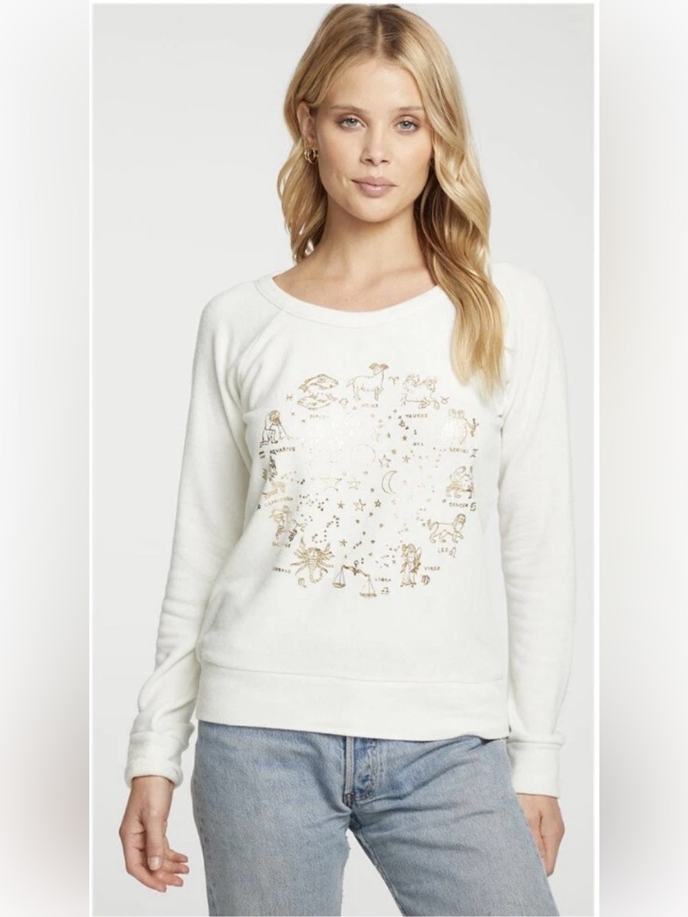 Chaser Astrology Zodiac Pullover Sweater